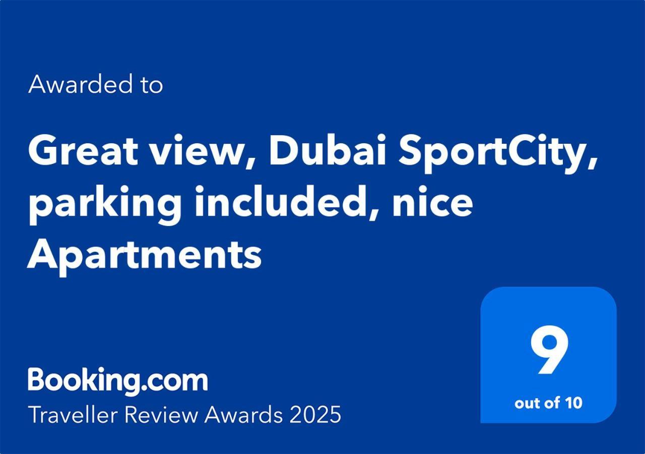 Great View, Dubai Sportcity, Parking Included, Nice Apartments エクステリア 写真